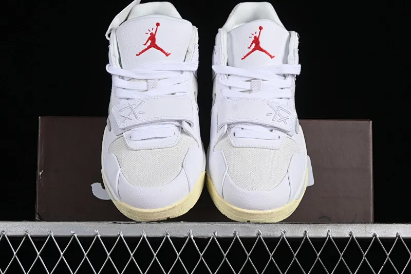 All categories Air Jordan Jordan series basketball shoes Air Jordan 1 Low F version Travis Scott x Jordan Cut The Check AJ1 Joe 1 hook and loop fashion basketball shoes FZ8117-003